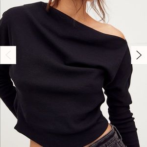 Free people Fuji off shoulder thermal - mauve